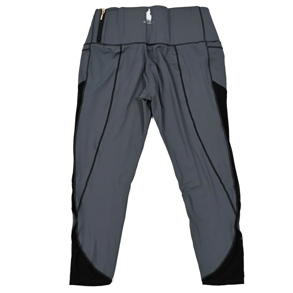Dene Adams Conceal Carry Tactical Performance Leggings Mesh Sides Women's XL NWT